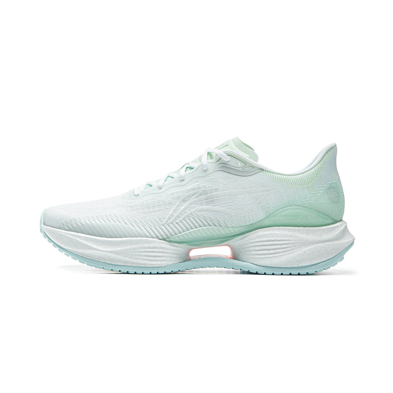 Li-Ning Women's SUPER LIGHT 22 Light Running Shoes TEMPO BOUNSE Cushion BOOM FIBER LiNing Wearable Anti-Slip Sneakers ARBV002