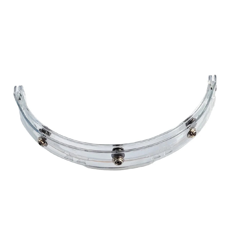 Motorcycle helmet sun shield / 3/4 motorcycle helmet lens bubble sun visor / retro helmet lens windshield / 12 colors optional