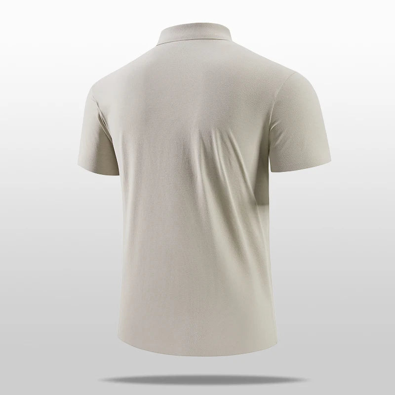 SBWL Fashion Outdoor Men's High-Quality Golf Shirts, Harajuku Casual Sports Short-Sleeved T-Shirts Tops