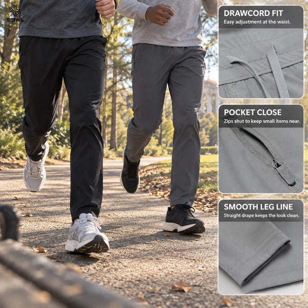 SBWL Men's High-Quality Outdoor Sports Pants for Cycling Climbing Hiking - Casual Autumn Winter Daily Simple Style