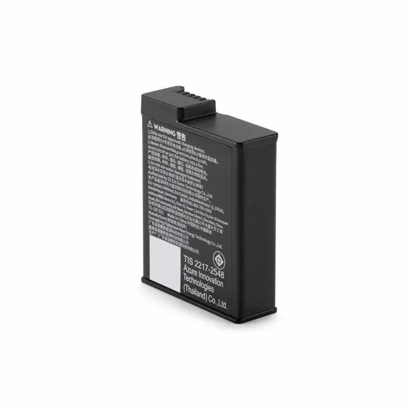 DJI Osmo Extreme Battery Plus (2150 mAh) Large‑capacity battery, low‑temperature resistant, supports operation from -20℃ to 45℃