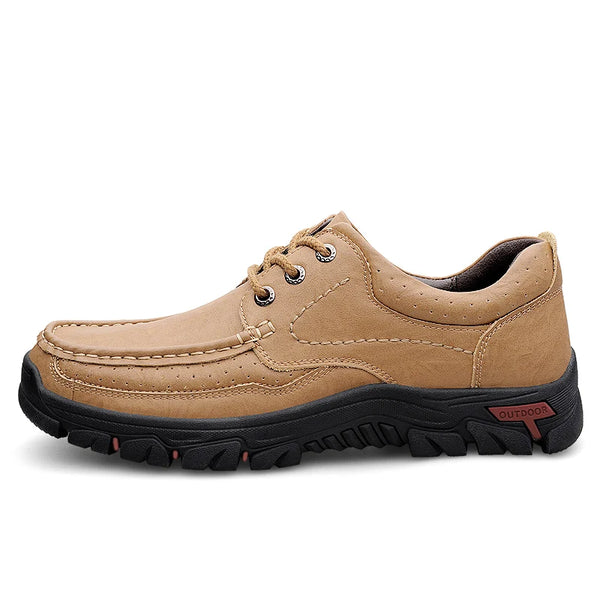 High Quality Mens Lace Up Natural Genuine Leather Shoes Men Casual Oxfords Comfortable Handmade Shoes Dropshipping