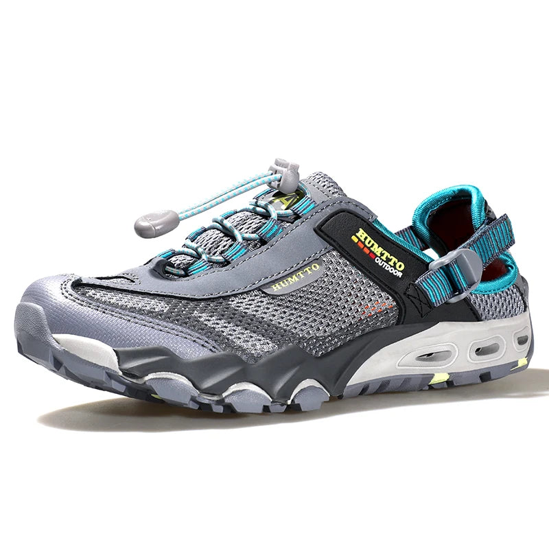 HUMTTO New Summer Water Shoes for Men Breathable Beach Sneakers Mens 2022 Trekking Outdoor Aqua Shoes Sports Hiking Sandals Man