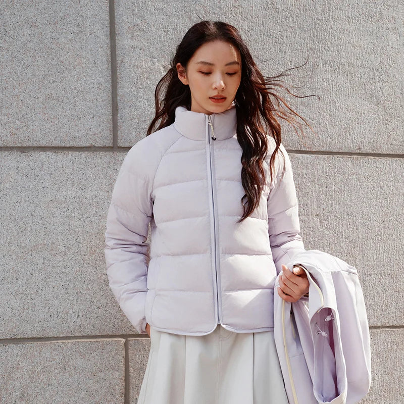 Semir Protective Down Jacket Women Winter 90% Down Fill Three-Resistant Windproof 2026 New Trendy Two-Piece Women'S Wear