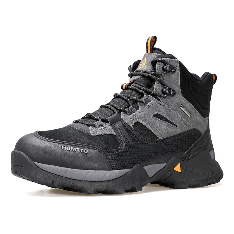 HUMTTO Men Hiking Boots Breathable Sneakers for Man Non-slip Outdoors Walking Designers Men's Sports Shoe Winter Trekking Shoes