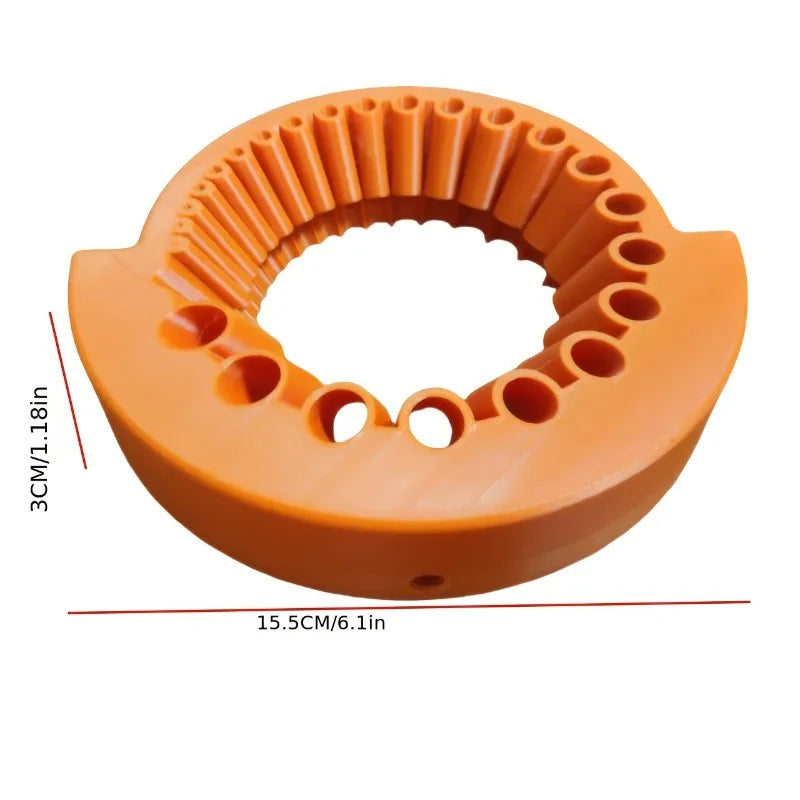 Drill Bit Sharpener,Power Drill Bit Grinding Attachment for Grinding Drill Bits,2 to13 Mm Drill Bits for Grinding 125 Mm Grinder