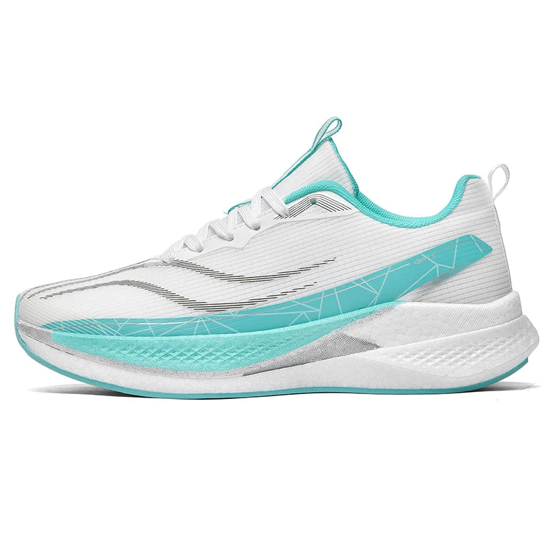 Unisex Sports Shoes Professional Running Anti Slip Cushioning Rebound Training Shoes New Youth Competition Mesh Running Shoes