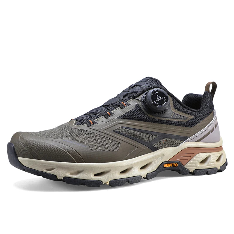 HUMTTO Spring Anti-slip Trail Running Lightweight Casual Sneakers Man Wear-resistant Trekking Shoes Outdoor Hiking Shoe for Men