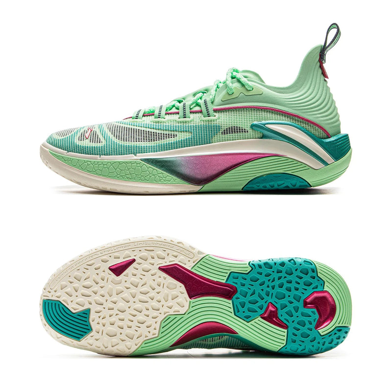 Li-Ning Men's BADFIVE DOMINATOR I SUPER Court Basketball Shoes SUPER BOOM Cushion Wearable Sport Shoes Stable Sneakers ABFV007