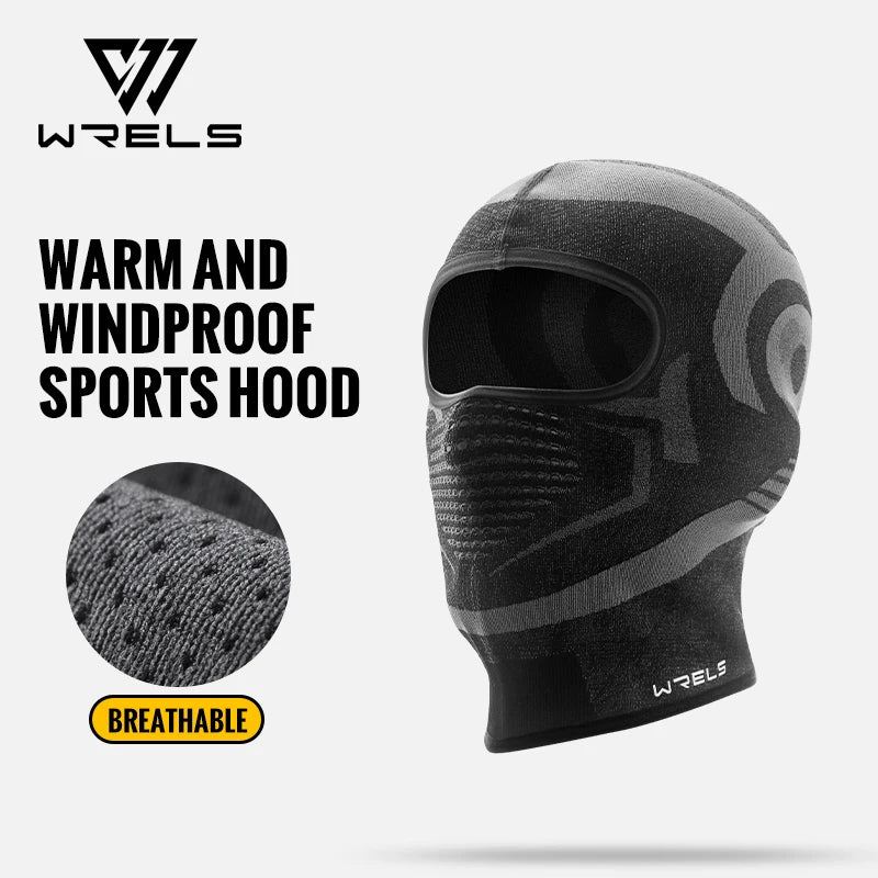 WRELS Winter Warm Outdoor Cycling Mask Full Face Mask Covers Thermal Keep Warm Windproof Cycling Face Mask Balaclava Ski Mask