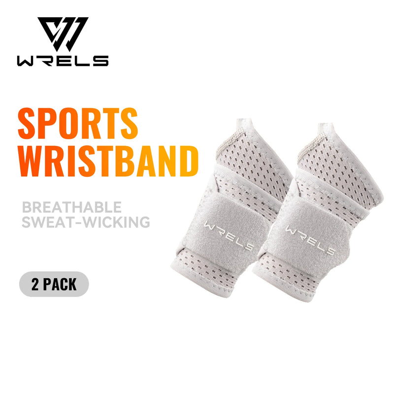WRELS Compression Wristband Adjustable Wrist Brace Breathable Carpal Tunnel Pain Relief Sports Workout Sports Wrist Support