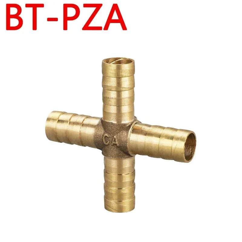 Fittings Connector Copper Pagoda Air Fuel Water Tube Brass Barb Pipe Fitting Barbed Joint Coupler Adapter For 4mm 5 6 8 10 12