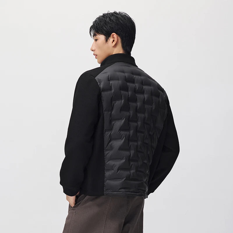 អាវក្រៅរដូវរងាបុរស Semir ៩០ ភាគរយ រចនាបថស្រាល ពាក់ប្រចាំថ្ងៃរដូវរងាថ្មីឆ្នាំ ២០២៦ ស្ទីលធម្មតាក្នុងទីក្រុង