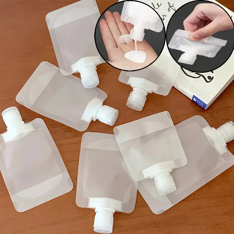 3pcs Cosmetic Packaging Bag - Suitable for Shampoo, Lotion, And Skincare Products in Portable Cream Travel Bags, Leak-Proof.