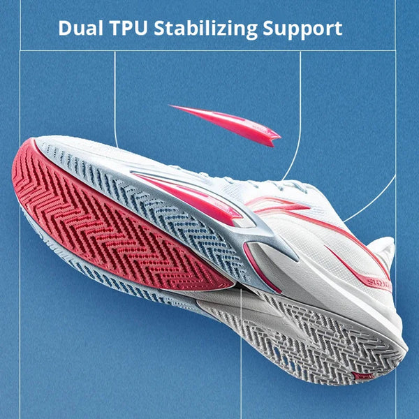 ស្បែកជើងបាល់បោះបុរស Li-Ning SHINING 3 Professional BOOM Cushion ទម្ងន់ស្រាល មានខ្យល់ចេញចូលបានល្អ ស្បែកជើងកីឡាប្រកួតប្រជែង LiNing ABAW007