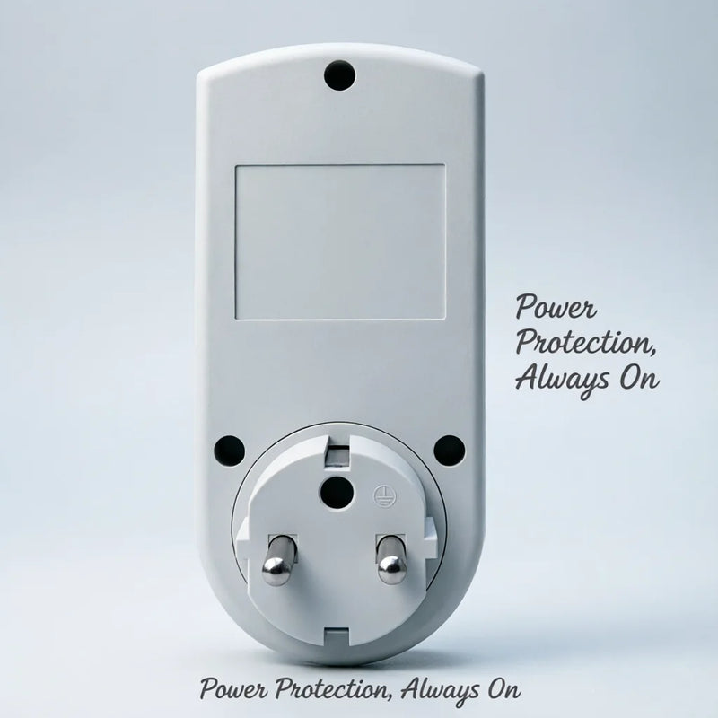 TOMZN TOVS-16Z Automatic Voltage Protector Socket | AC 220V-230V 16A EU Plug | Overvoltage & Undervoltage Protective Device