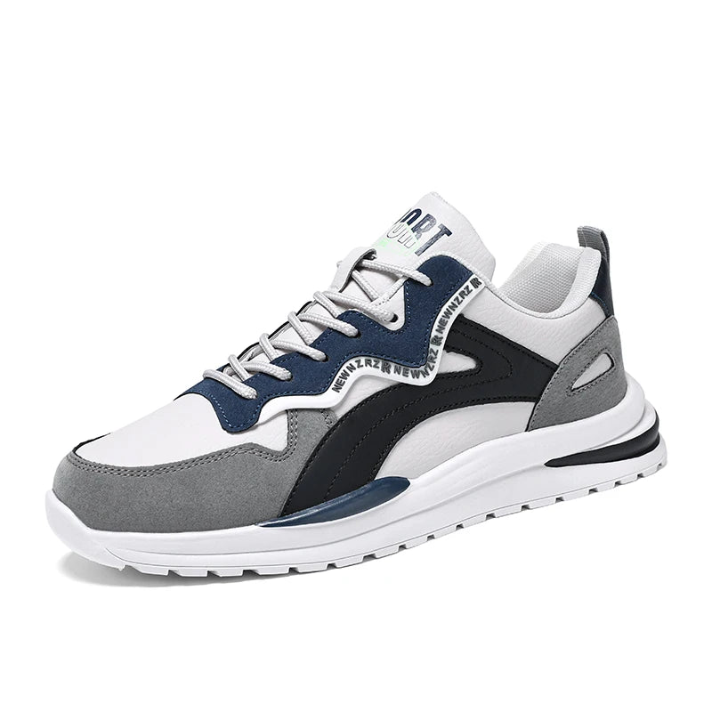 Men's casual sneakers shoes Four seasons new breathable non-slip soft-sole outdoor walking shoes lightweight sports running shoe
