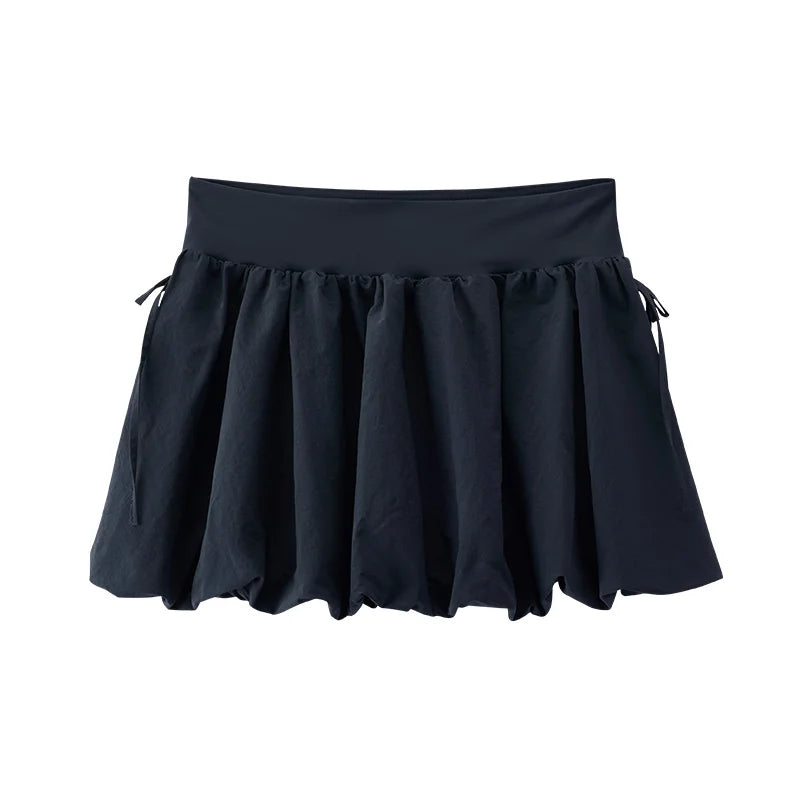 Semir Women Skirt Cool UV Protection Bowknot Bud Mini Skirt 2026 Summer Outdoor Casual