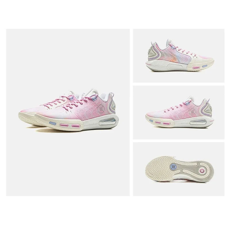 ស្បែកជើងបាល់បោះបុរស Li-Ning WADE SHADOW 7 លើទីលាន BOOM Cushion ពាក់បានស្រួល ធន់នឹងការរអិល ស្បែកជើងប៉ាតា LiNing ABPV011