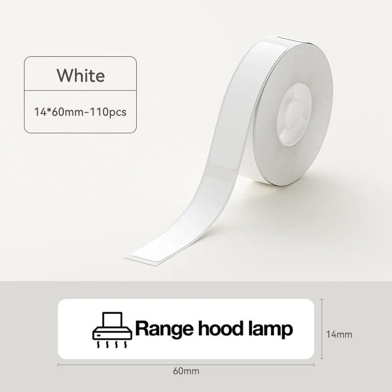 Niimbot Waterproof Anti-Oil Printing Label Paper Scratch-Resistant Tape Sticker for D11 D110 D101 H1S Mini Thermal Label Printer