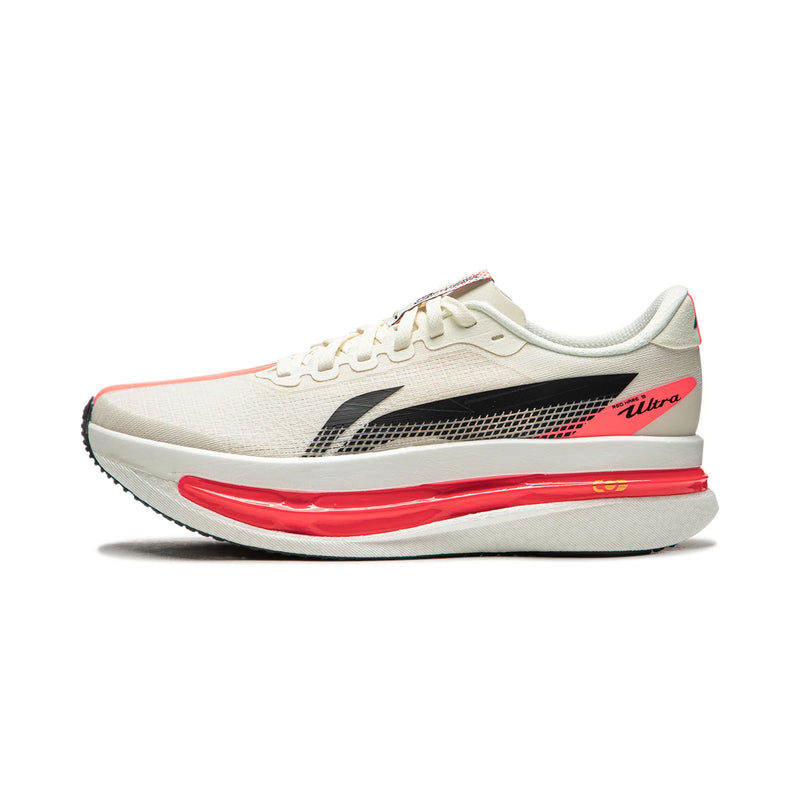 ស្បែកជើងរត់ប្រណាំង Li-Ning សម្រាប់នារី RED HARE 9 ULTRA Racing SUPER BOOM Cushion BOOM FIBER ខ្យល់ចេញចូលបាន ស្បែកជើងហ្វឹកហាត់ LiNing ARPW008