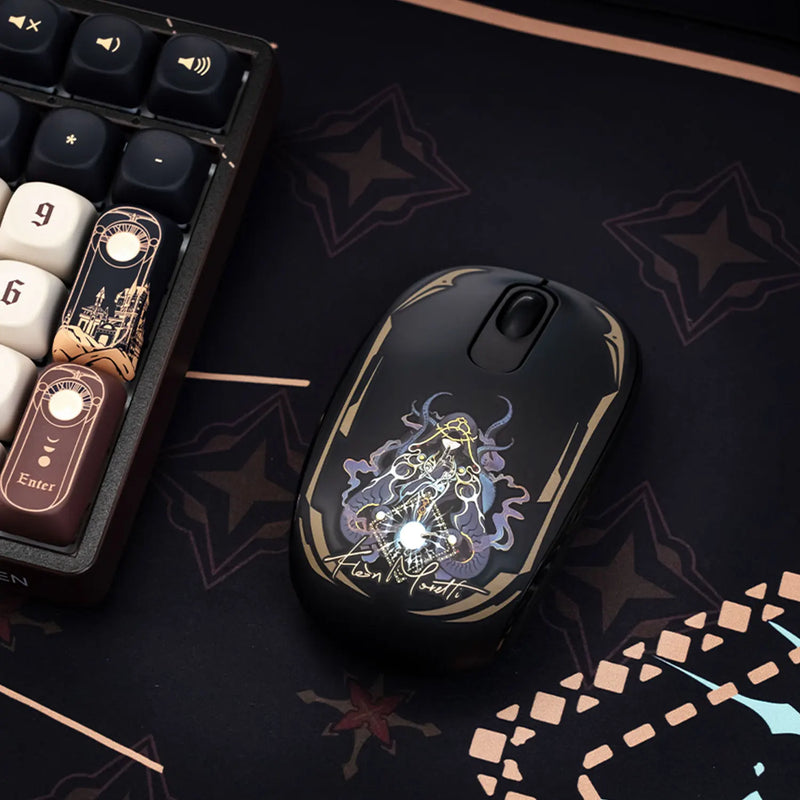 Akko Smart 1 2.4G Wireless Mouse Lord of the Mysteries Ergonomically Design 3200DPI Adjustable Lightweight Gaming Office Mouse
