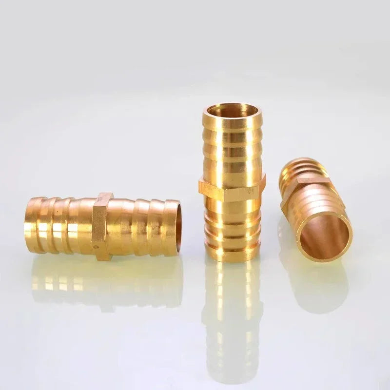 Fittings Connector Copper Pagoda Air Fuel Water Tube Brass Barb Pipe Fitting Barbed Joint Coupler Adapter For 4mm 5 6 8 10 12