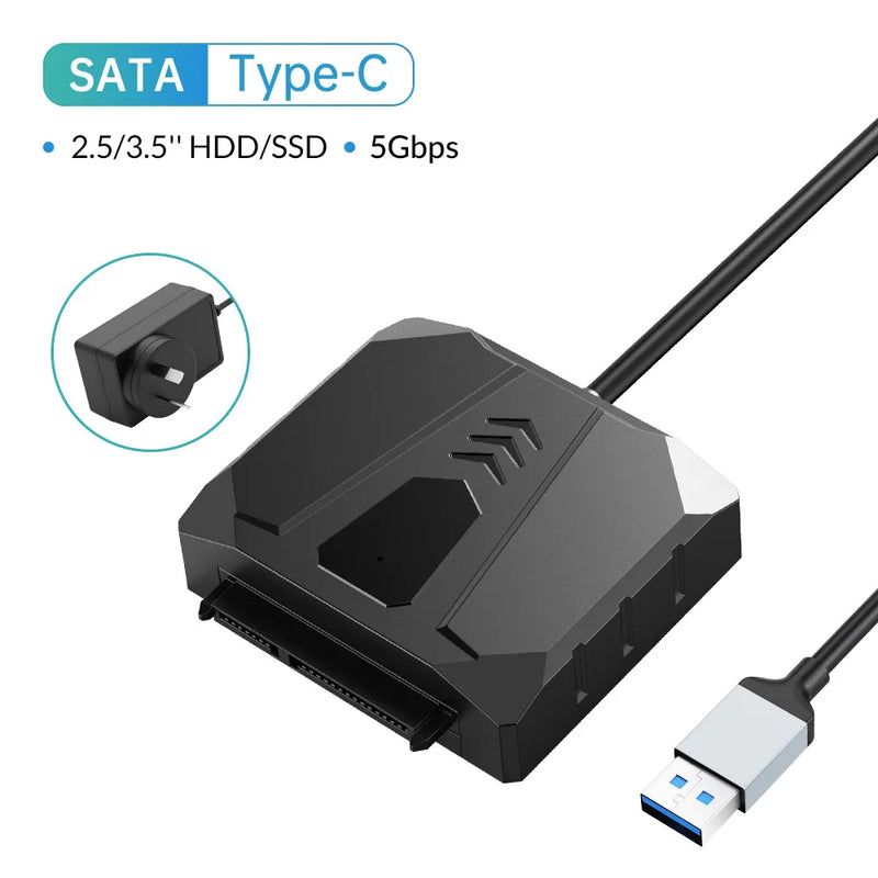ORICO HDD Drive Adapter USB 3.0 to SATA Cable SATA Converter SATA Adapte For 2.5'' HDD/SSD External Hard Drive Disk