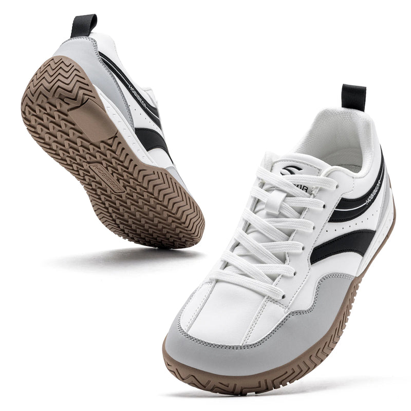 HOBIBEAR Unisex Casual Sneakers Elastic Band Lightweight Breathable Non-Slip Walking Shoes