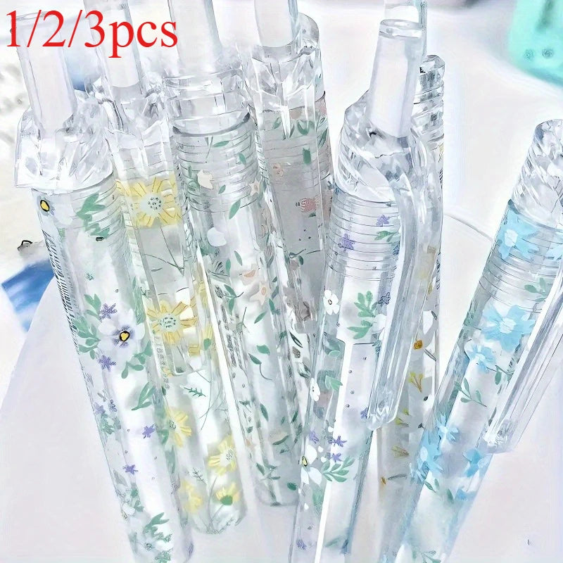 retractable gel ink pens - 0.5mm, quick-drying black refill,  for writing smoothly in diaries and office stationery gel pens