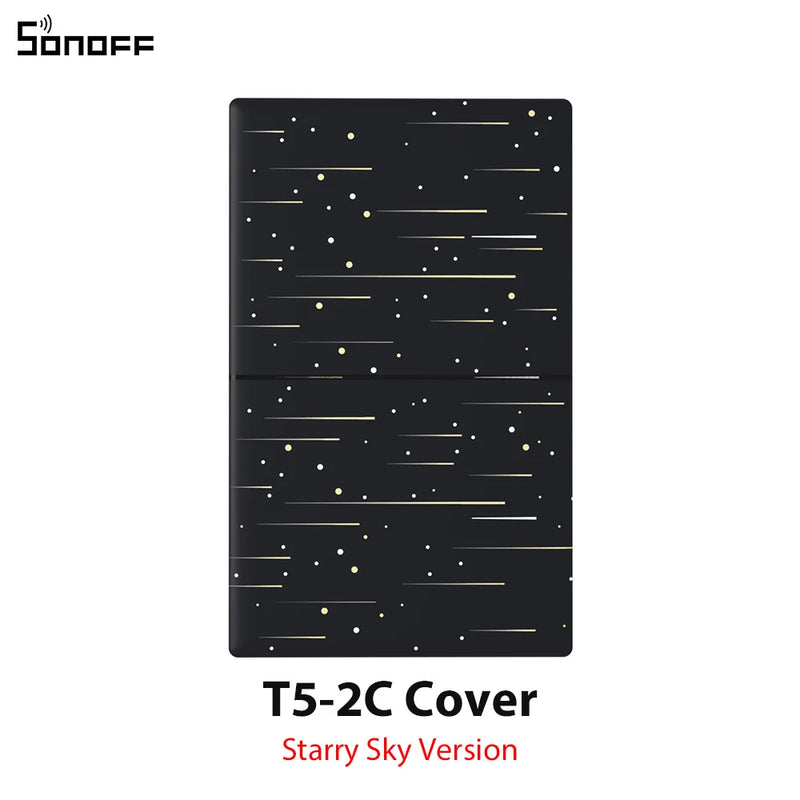SONOFF TX Ultimate WiFi Smart Wall Touch Switch T5-120 Cover Easy Replaceable Stylish Cartoon Star Version to Choose