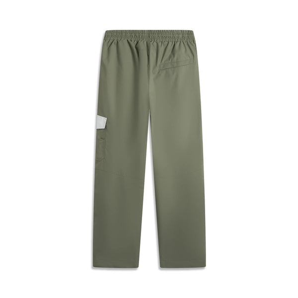 ខោកីឡា Li-Ning សម្រាប់បុរស 100% Polyester រលុង ចង្កេះអាចលៃតម្រូវបាន មានផាសុកភាព ទាន់សម័យ ខោកីឡាលីនីង AYKUA65
