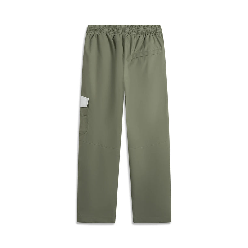 ខោកីឡា Li-Ning សម្រាប់បុរស 100% Polyester រលុង ចង្កេះអាចលៃតម្រូវបាន មានផាសុកភាព ទាន់សម័យ ខោកីឡាលីនីង AYKUA65