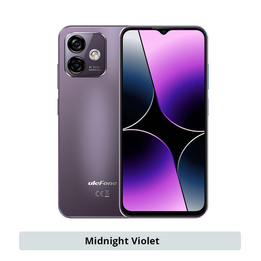 [World Premiere] Ulefone Note 16 Pro Smartphone 16GB RAM +128GB ROM Android 13 Phone 50MP 6.52 inch Global Version Midnight Violet China