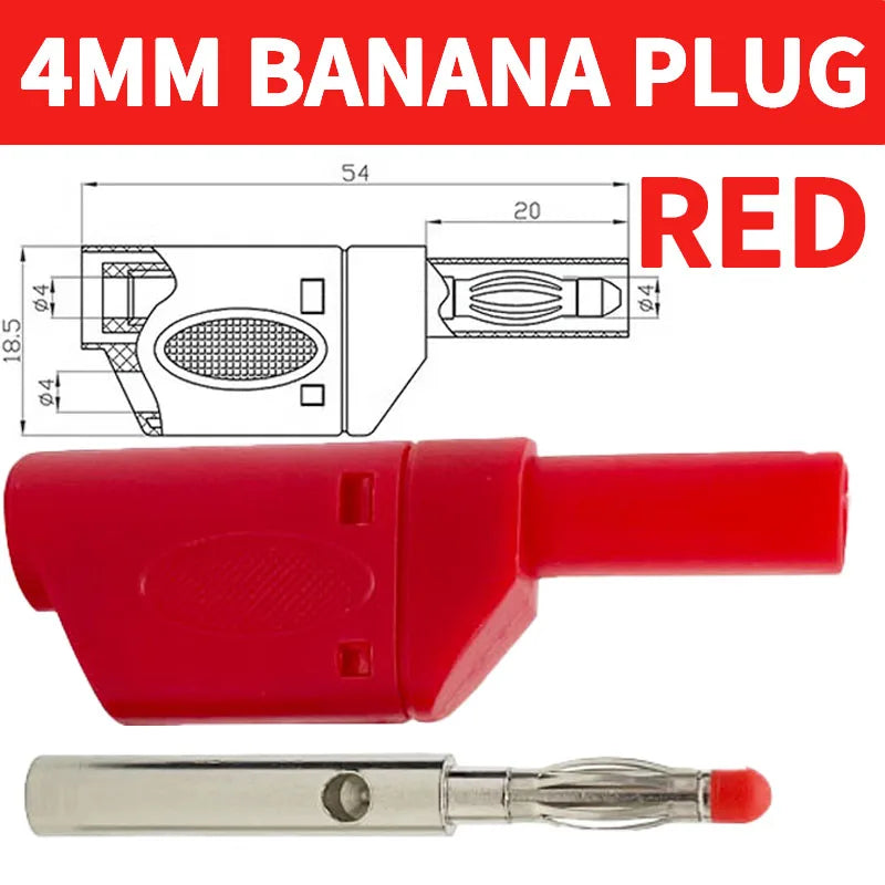 ឌុយចេកចំនួន 20 ដុំ ទំហំ 4mm អាចដាក់ជង់គ្នាបាន 32A HDPE ឧបករណ៍ភ្ជាប់សុវត្ថិភាពដែលមានអ៊ីសូឡង់ ជាមួយនឹងស្នោ និងស្ថានីយផ្គុំសម្រាប់ឧបករណ៍វាស់ចរន្តខ្ពស់