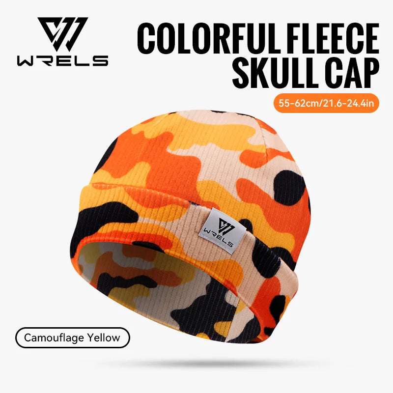  WRELS Winter Warm Knitting Hats Soft Thick Windproof Knit Beanie Hat for Skiing Running Outdoor Sports Skull Cap Beanies Hats