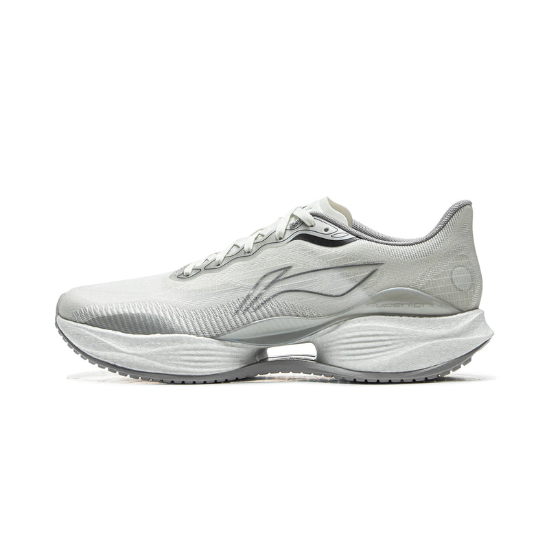 Li-Ning Men's SUPER LIGHT 22 Light Running Shoes TEMPO BOUNSE Cushion BOOM FIBER LiNing Wearable Anti-Slip Sneakers ARBV001