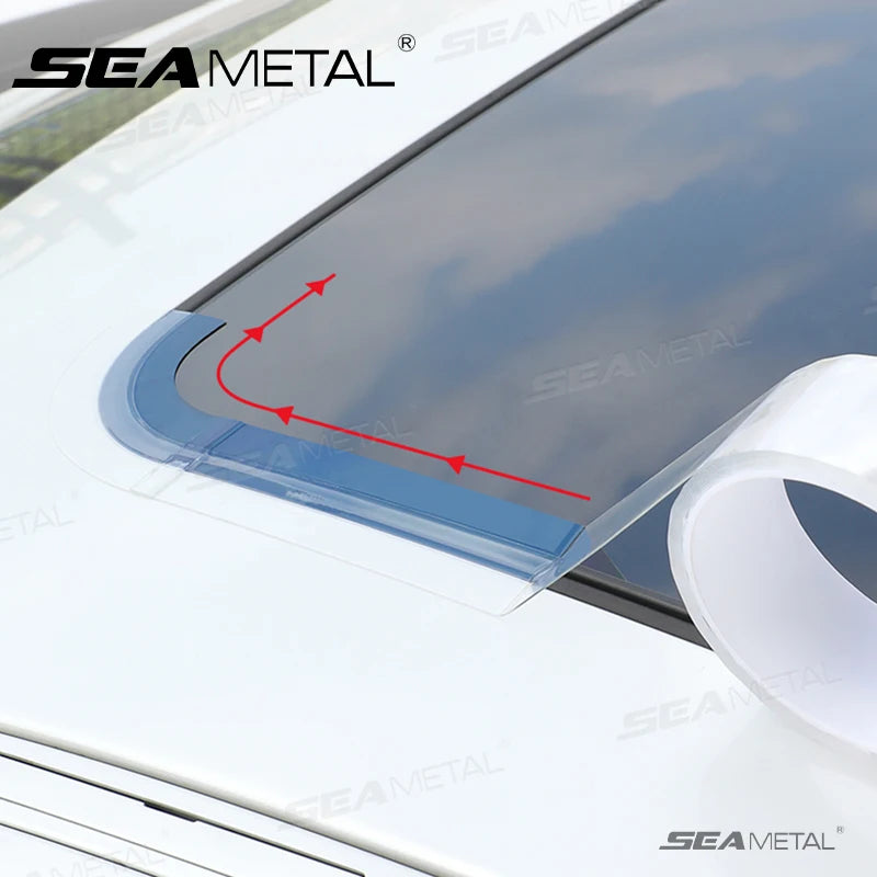 SEAMETAL 3/6M Universal Car Sunroof Edge Waterproof Sealing Strip High Temperature Resistant Sunroof Seals Kit Noise Insulation