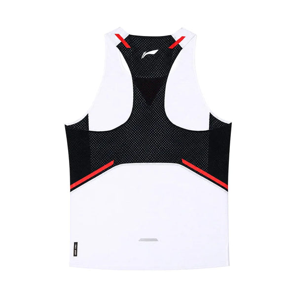 អាវកាក់រត់ប្រណាំងបុរស Li-Ning Dragonflight សាច់ក្រណាត់តឹង 83.3% ប៉ូលីអេស្ទ័រ 11.7% អេឡាស្ទីន 5% ប៉ូលីអាមីត LiNing Sports Vest AAYW199