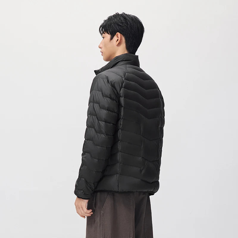 អាវក្រៅបុរស Semir រចនាបថទំនើប ដៃអាវ Raglan ការពារទឹកជ្រាប ឆ្នាំ២០២៦ សម្លៀកបំពាក់ប្រចាំថ្ងៃរដូវរងាថ្មី រចនាប័ទ្មធម្មតាក្នុងទីក្រុង