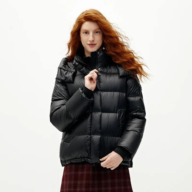 Semir Women Down Jacket 90 Percent Down Fill Goose Down Fill 2026 Winter Everyday Style Outdoor Layer Warm Insulation