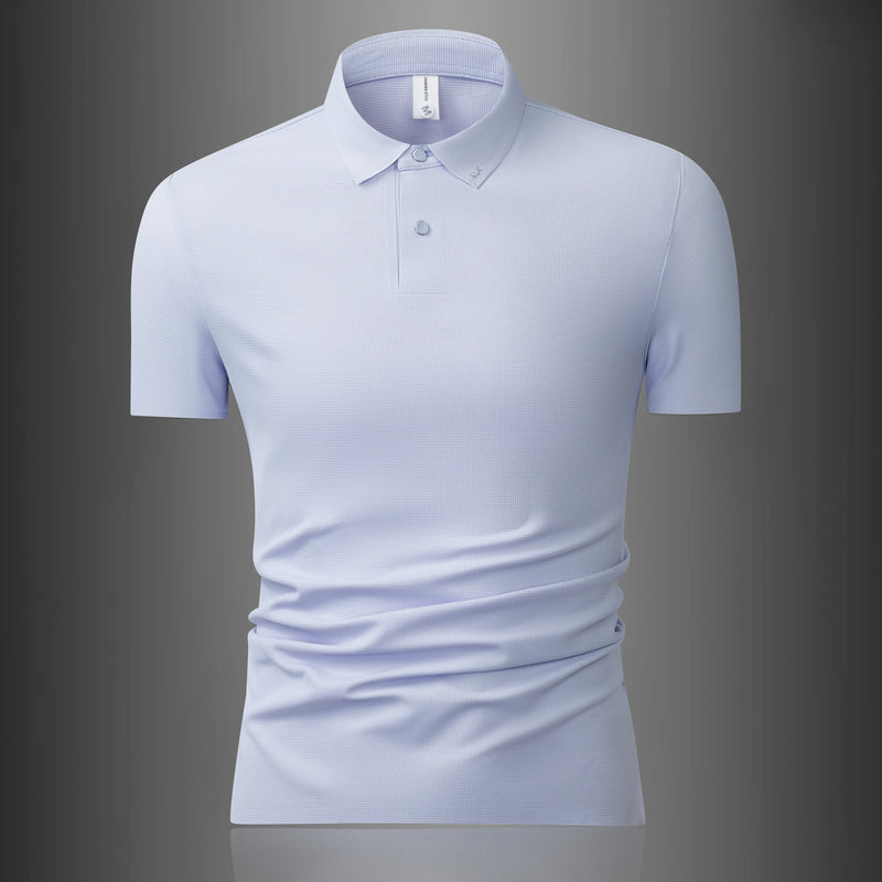 Business Casual Men's Polo Shirt - 7A Antibacterial, Seamless Quick-drying, Moisture-wicking, Breathable