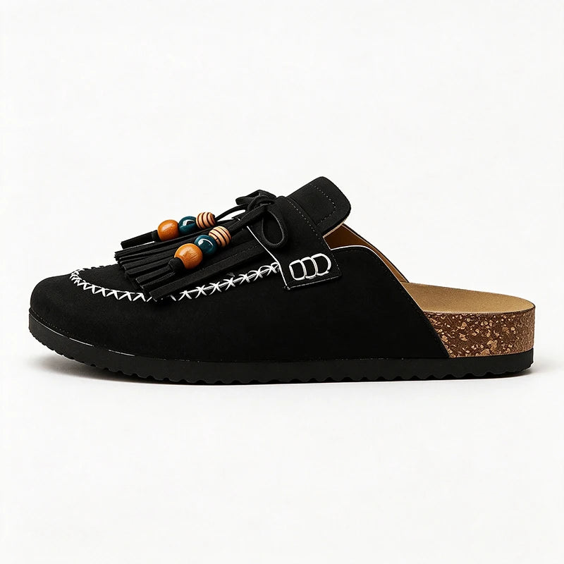 Men women's Mules casual shoes four season new breathable light soft-sole non-slip comfort fashion outdoor walking semi slippers