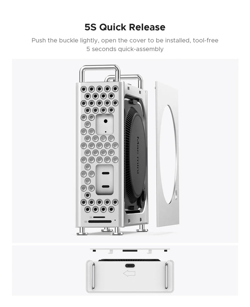 ORICO MiniPro for Mac mini M4 Expansion Docking Station usb hub 10Gbps Apple Accessories M.2 SSD Expansion Expansion Enclosure