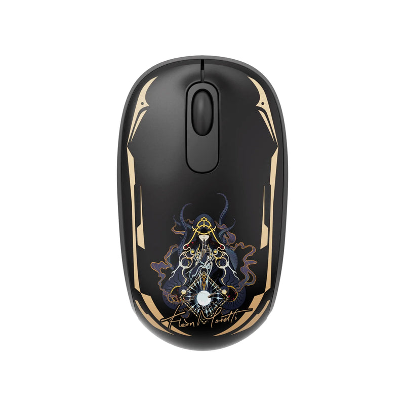 Akko Smart 1 2.4G Wireless Mouse Lord of the Mysteries Ergonomically Design 3200DPI Adjustable Lightweight Gaming Office Mouse