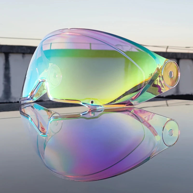 Special Link, ORZ-728 Retro Full Face Helmet lens, PC material, some night vision