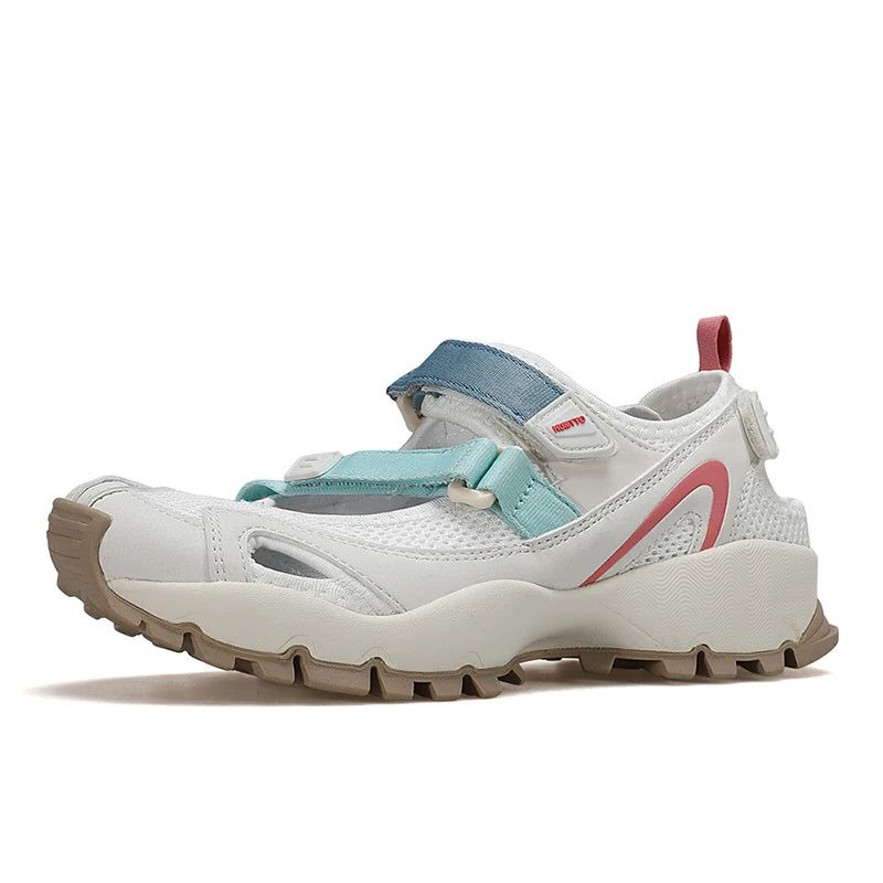HUMTTO Beach Outdoor Sandals for Women Breathable Designer Summer Flat Sports Wading Shoes Woman Quick Drying Trekking Sandals