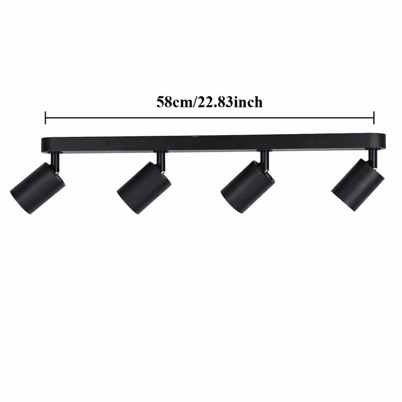 ភ្លើងពិដាន LED ទំនើប JOYINLED GU10 ភ្លើងពិដានចំណុចពណ៌ខ្មៅ សន្សំសំចៃថាមពល សម្រាប់បន្ទប់ទទួលភ្ញៀវ បន្ទប់គេង ផ្ទះបាយ ងាយស្រួលតំឡើង