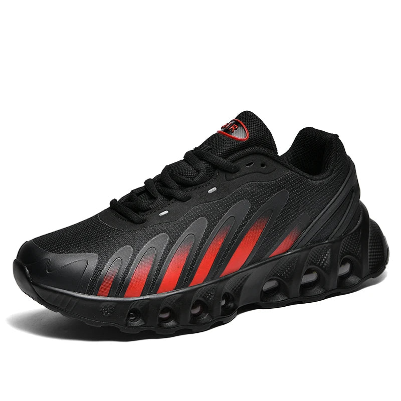 Mens Running Shoes 2025 New Street Trendy Lightweight Breathable Outdoor Fitness Mesh Jogging Flat Comfortable Sneakers for Man