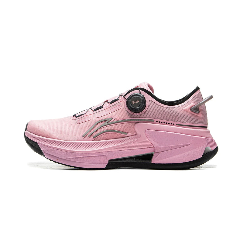 ស្បែកជើងរត់បុរស Li-Ning FURIOUS RIDER 8 PRO Cushion BOOM ស្បែកជើងកីឡាស្រាល ឆ្លុះបញ្ចាំងពន្លឺ ស្បែកជើងប៉ាតា LiNing Stable Sneakers ARZV003